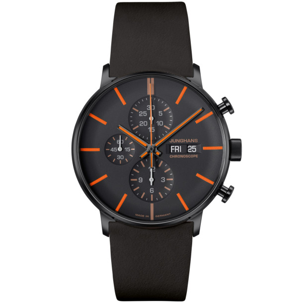         Herrenuhr, Automatik, Junghans FORM A Chronoscope, Date English