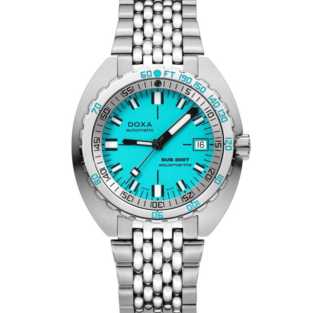         Herrenuhr, Automatik, Doxa SUB 300T AQUAMARINE