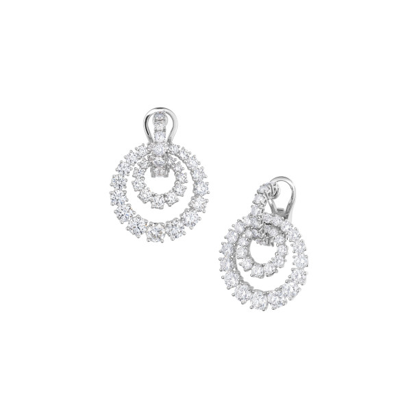         Weißgold, Ohrringe, Chopard L'Heure du Diamant Ohrhänger
