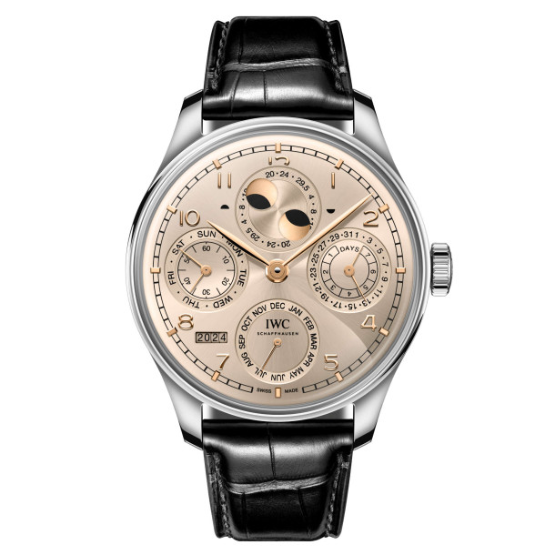         Herrenuhr, Automatik, IWC Schaffhausen Portugieser Perpetual Calendar 44
