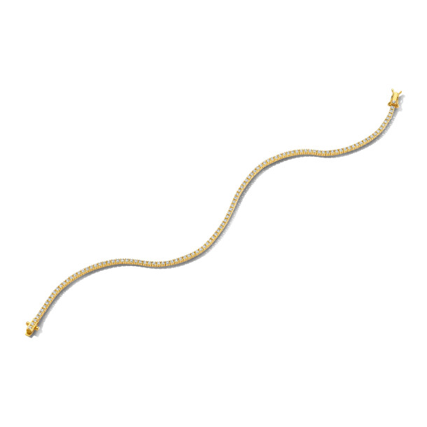         Gelbgold, Armschmuck, Atelier Mühlbacher Anniversary „120“ Armband in Gelbgold