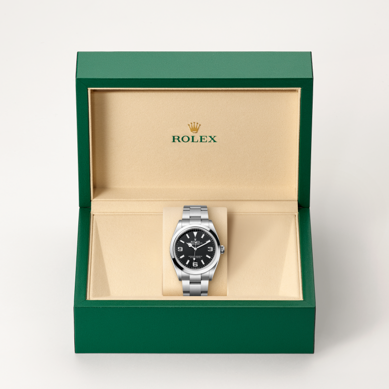 Rolex Explorer 36 124270 Herrenuhr Bild 3