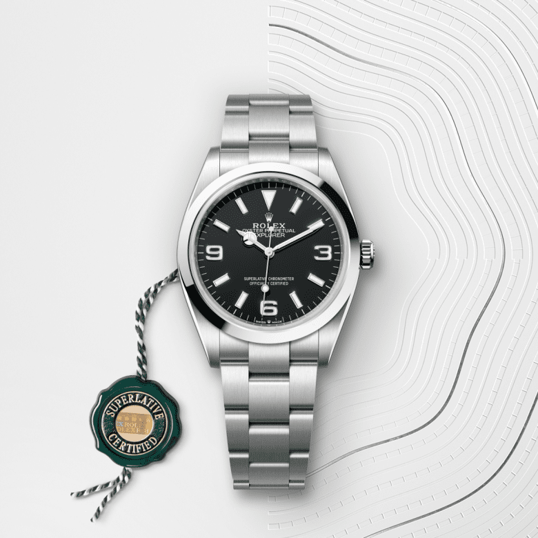 Rolex Explorer 36 124270 Herrenuhr Bild 4