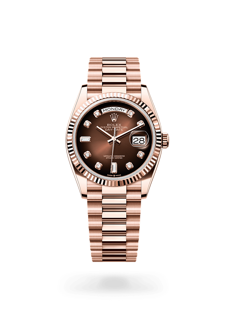 Rolex Day-Date 36 M128235-0037 Herrenuhr / Damenuhr - Oyster, 36 mm, Everose-Gold 