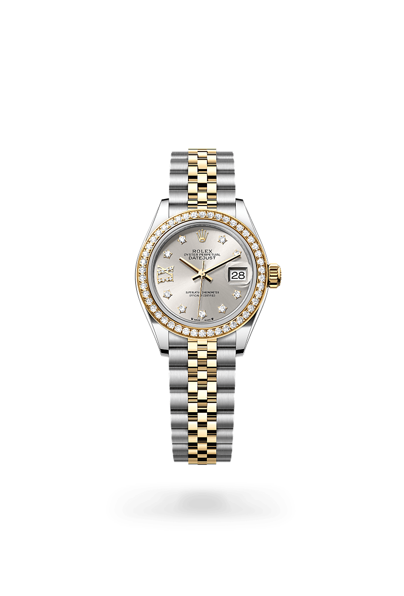Rolex Lady-Datejust Herrenuhr (M279383RBR-0003) Oyster, 28 mm, Edelstahl Oystersteel und Gelbgold mit Diamanten