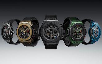 Hublot Big Bang Unico &bdquo;Big Bang Reloaded&ldquo; Kollektion 2026 &ndash; Luxus-Chronographen in Schwarz, Gold, Titan, Gr&uuml;n und Blau mit skelettiertem Zifferblatt